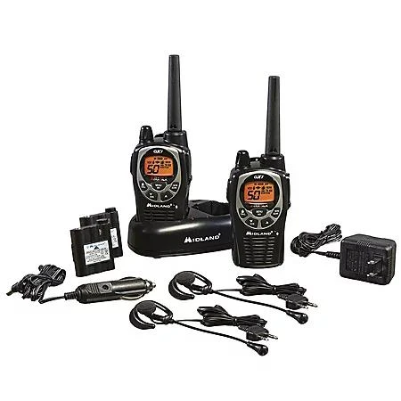 商品Midland Radio|Midland GXT1000 Two-Way Radios 2 pack,价格¥573,第1张图片