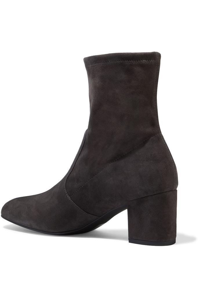 商品Stuart Weitzman|Siggy 60 stretch-suede ankle boots,价格¥1310,第5张图片详细描述