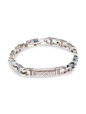 商品Jean Claude|Dell Arte By Jean Claude Jewelry Stainless Steel Link Chain Bracelet,价格¥401,第1张图片