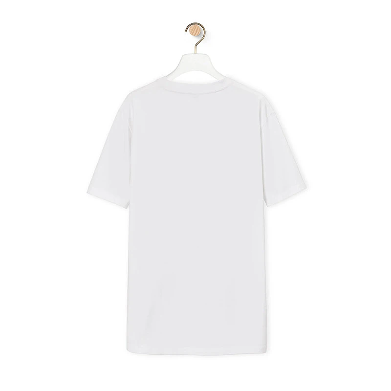 【预售3-7天】LOEWE/罗意威 22年春夏新款 男女同款白色纯棉圆领短袖T恤S359333XBW-2100 商品