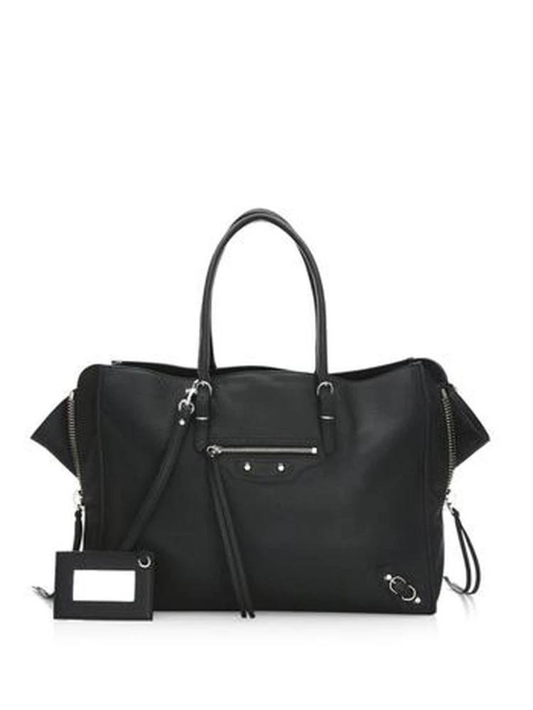 商品Balenciaga|Balenciaga - Medium Papier Zip-Around B4 Leather Tote,价格¥16116,第1张图片