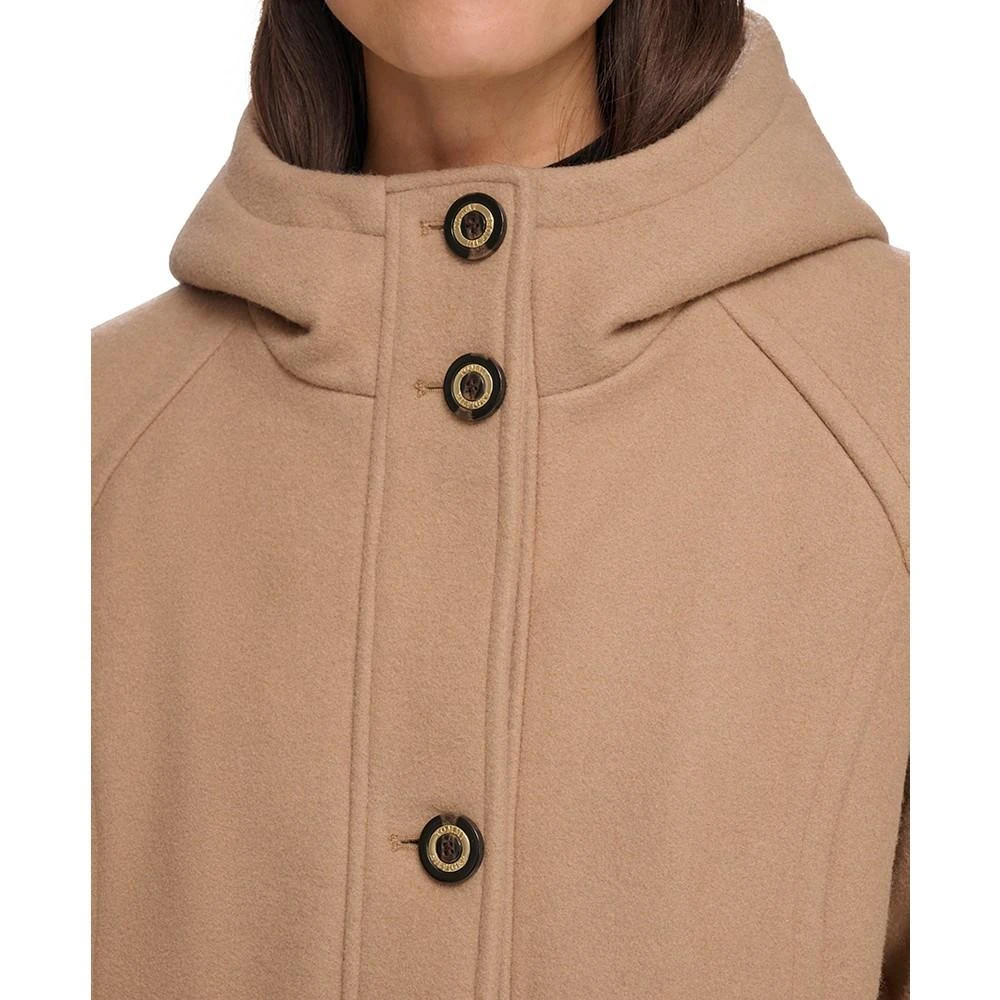 商品Tommy Hilfiger|Women's Hooded Button-Front Coat, Created for Macy's,价格¥1401,第4张图片详细描述