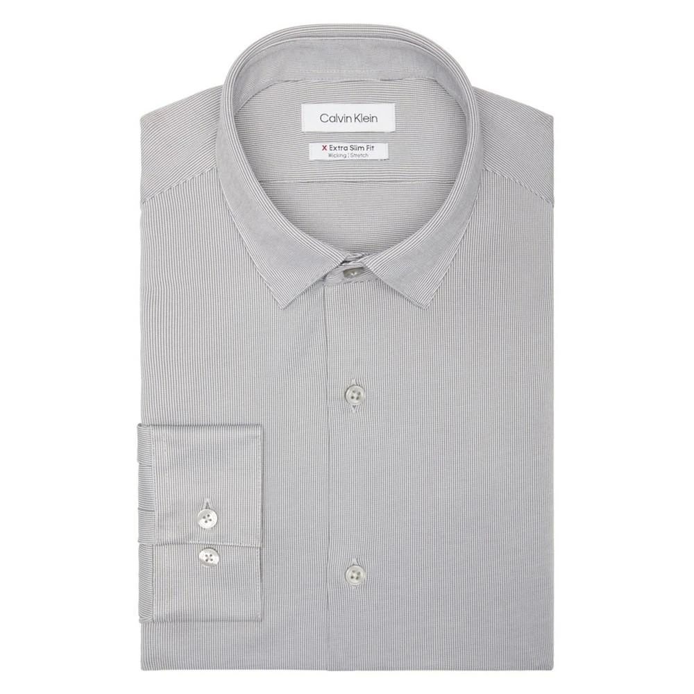 商品Calvin Klein|Men's Extra Slim Fit Stretch Dress Shirt,价格¥206,第3张图片详细描述