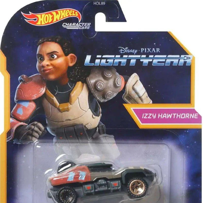 商品Mattel|Disney/Pixar Hot Wheels Character Cars Izzy Hawthorne Die Cast Car,价格¥76,第1张图片