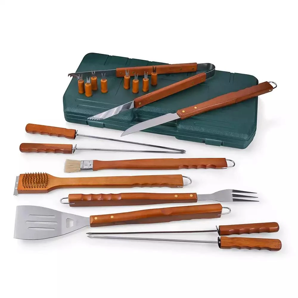 商品ONIVA|by Picnic Time 18 Piece BBQ Grill Set,价格¥803,第4张图片详细描述