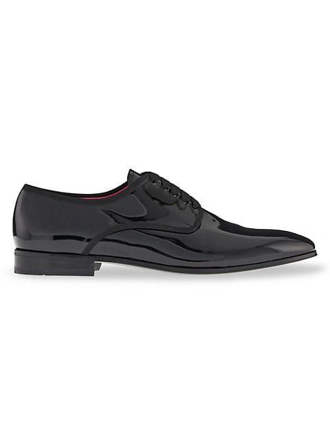 商品Salvatore Ferragamo|Magic Patent Leather Dress Shoes,价格¥2386,第1张图片