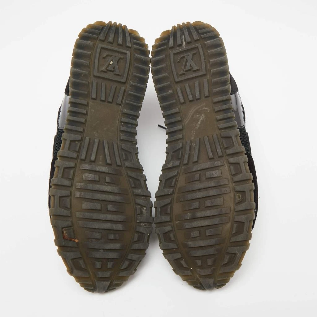 Louis Vuitton Brown/Black Monogram Coated Canvas, Mesh and Suede Run Away Sneakers Size 36.5 商品
