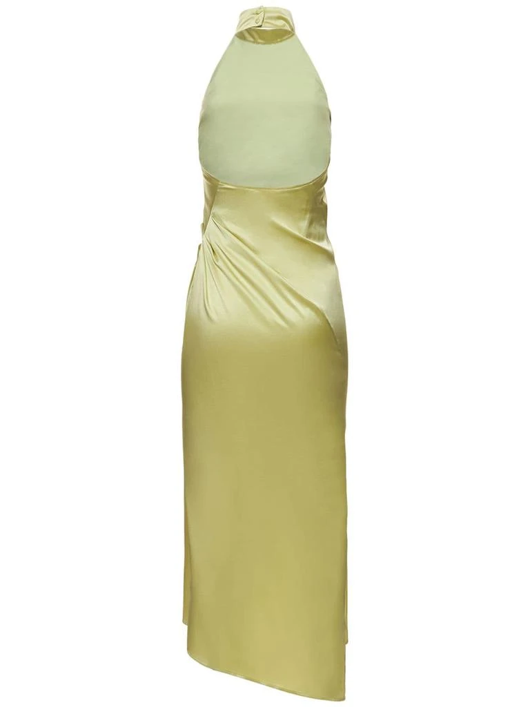 商品Helmut Lang|Sleeveless Stretch Silk Satin Midi Dress,价格¥2030,第4张图片详细描述