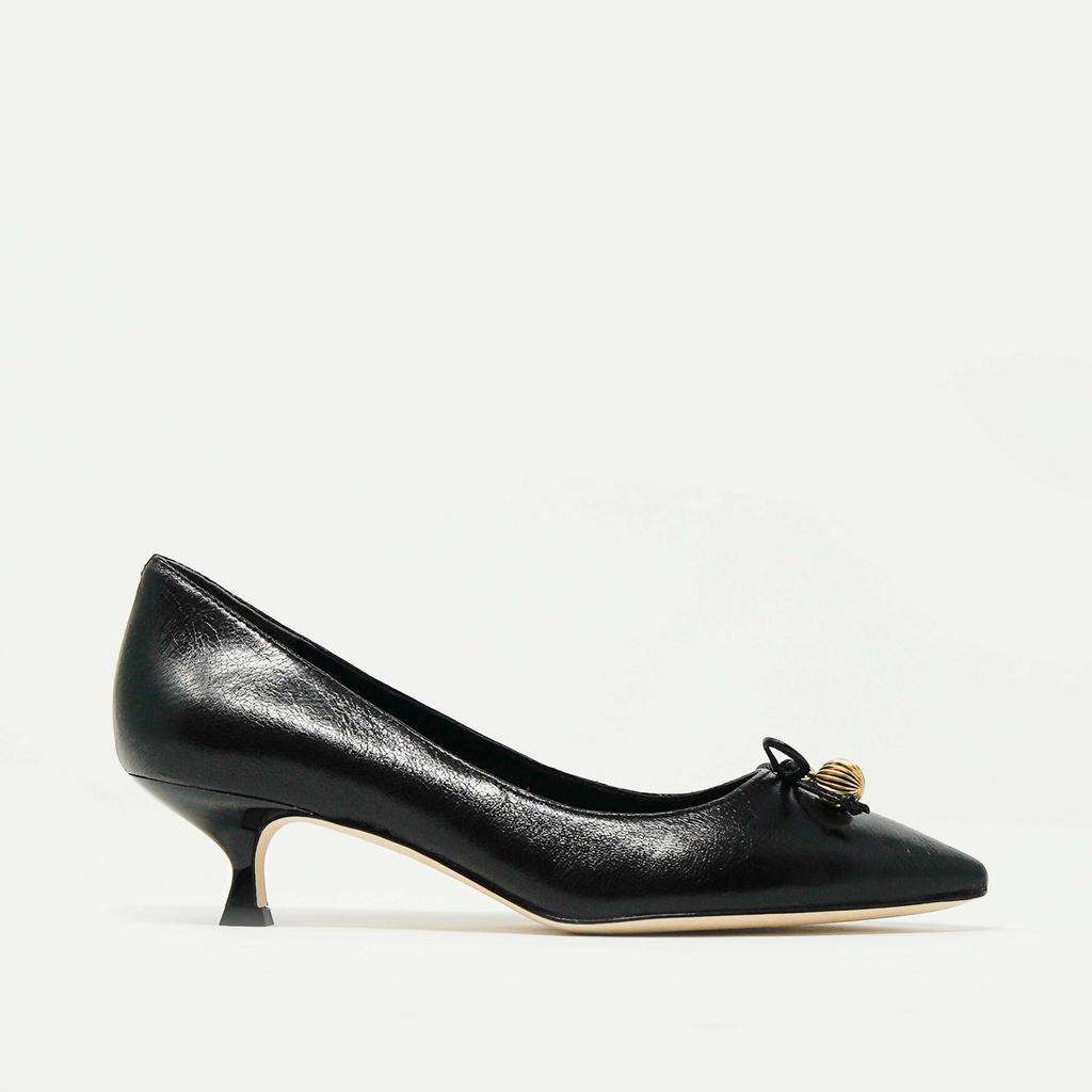 商品Tory Burch|pump Capri in pelle nera,价格¥3027,第1张图片