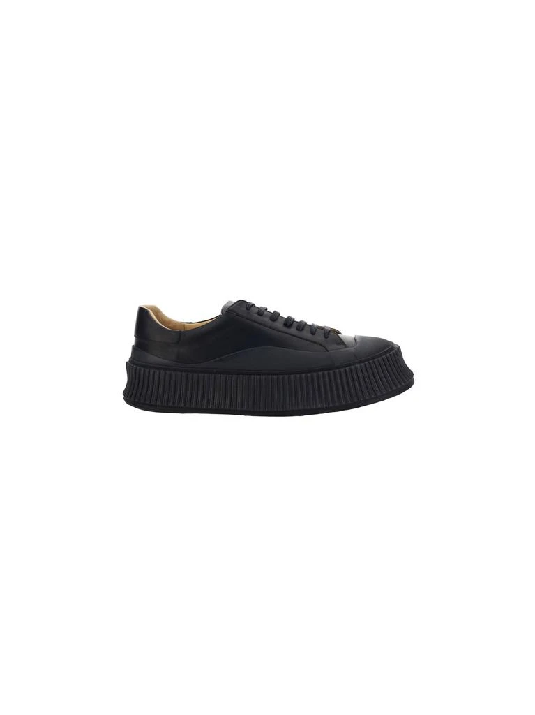 商品Jil Sander|Jil Sander Mens Black Other Materials Sneakers,价格¥4513,第1张图片