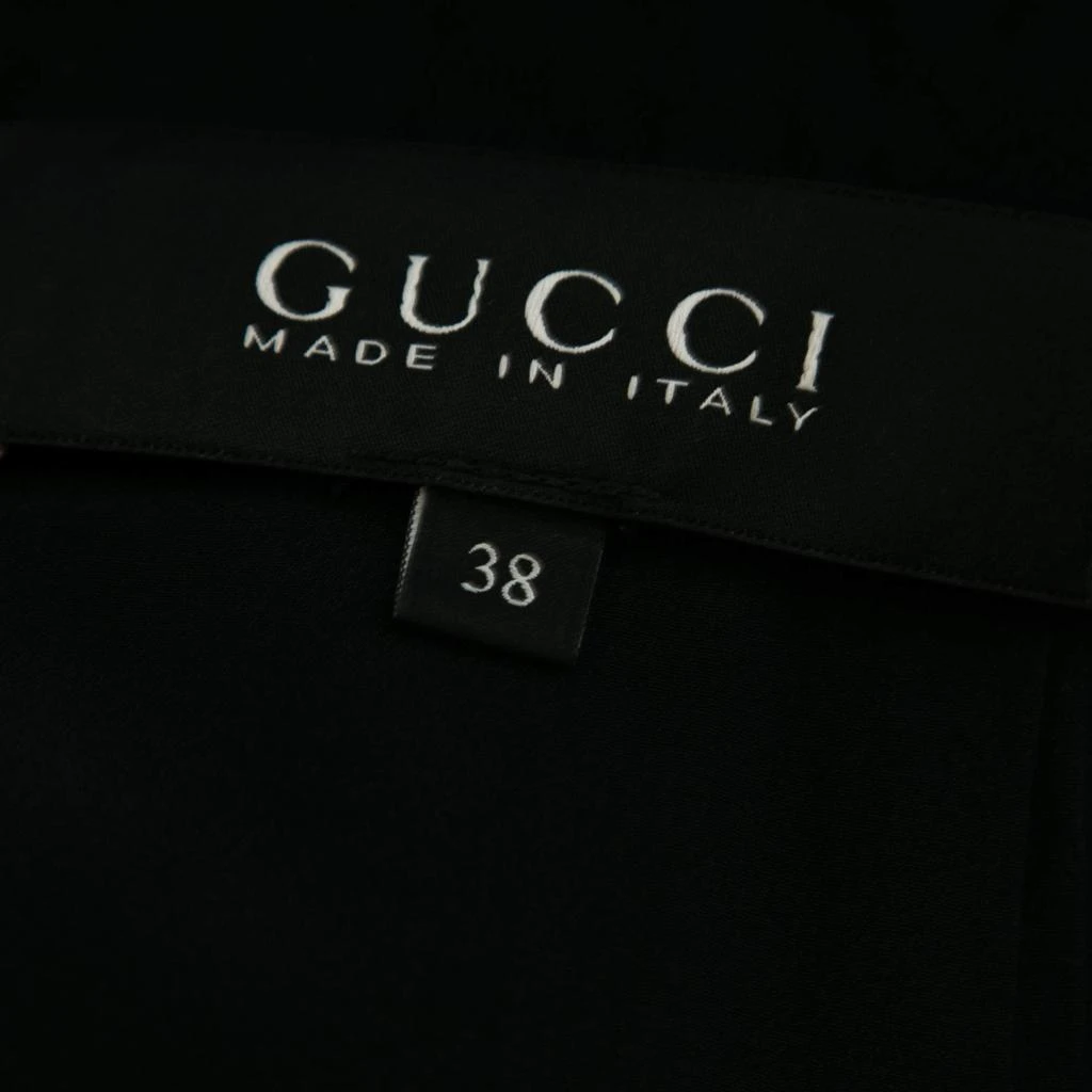 商品[二手商品] Gucci|Gucci Black Cady Lace Detail Shift Dress S,价格¥2757,第4张图片详细描述