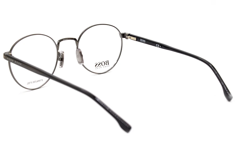商品[国内直发] Hugo Boss|雨果博斯 隽永儒雅系列光学眼镜 男款 深枪色眼镜框,价格¥1212,第5张图片详细描述