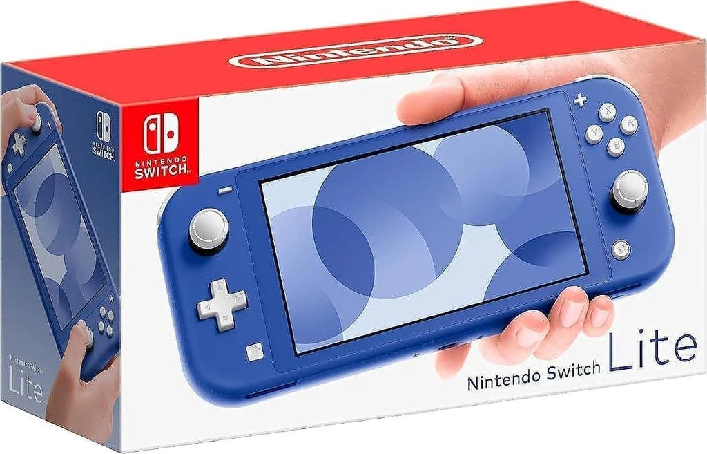 商品Nintendo|Nintendo Switch Lite - Blue,价格¥1645,第1张图片