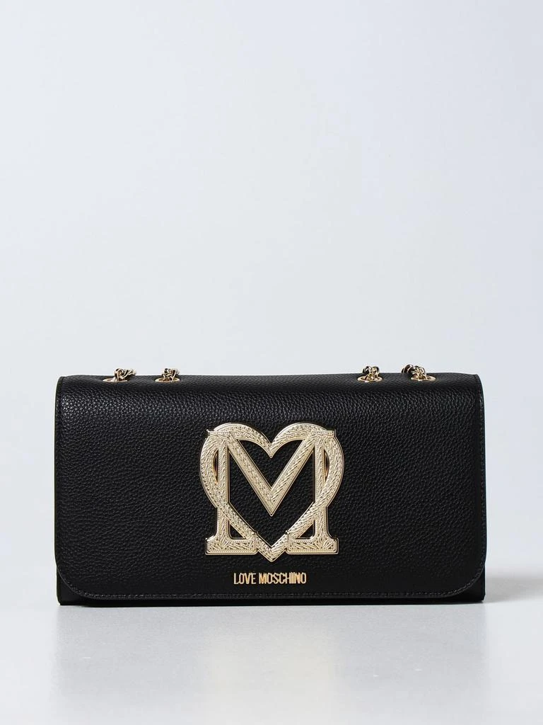 商品Love Moschino|Love Moschino bag in textured synthetic leather,价格¥980,第1张图片