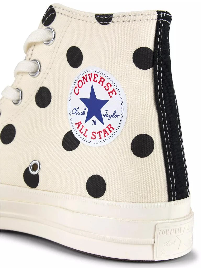 Unisex CdG PLAY x Converse Men's Chuck Taylor All Star Polka Dot High-Top Sneakers 商品