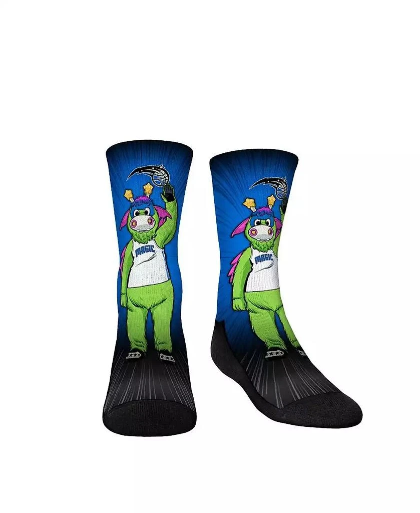 商品Rock 'Em|Youth Boys and Girls Socks Orlando Magic Mascot Pump Up Crew Socks,价格¥136,第1张图片