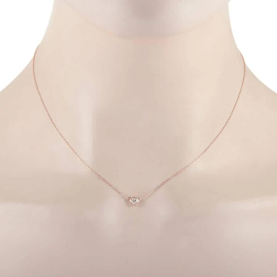 商品LB Exclusive|14K Rose Gold 0.16 ct Diamond Pendant Necklace,价格¥2711,第2张图片详细描述