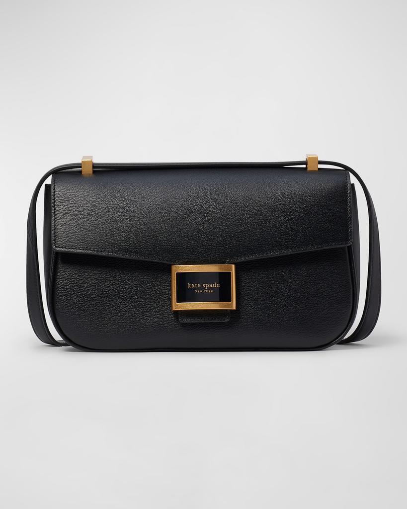 商品Kate Spade|katy flap leather shoulder bag,价格¥2809,第1张图片