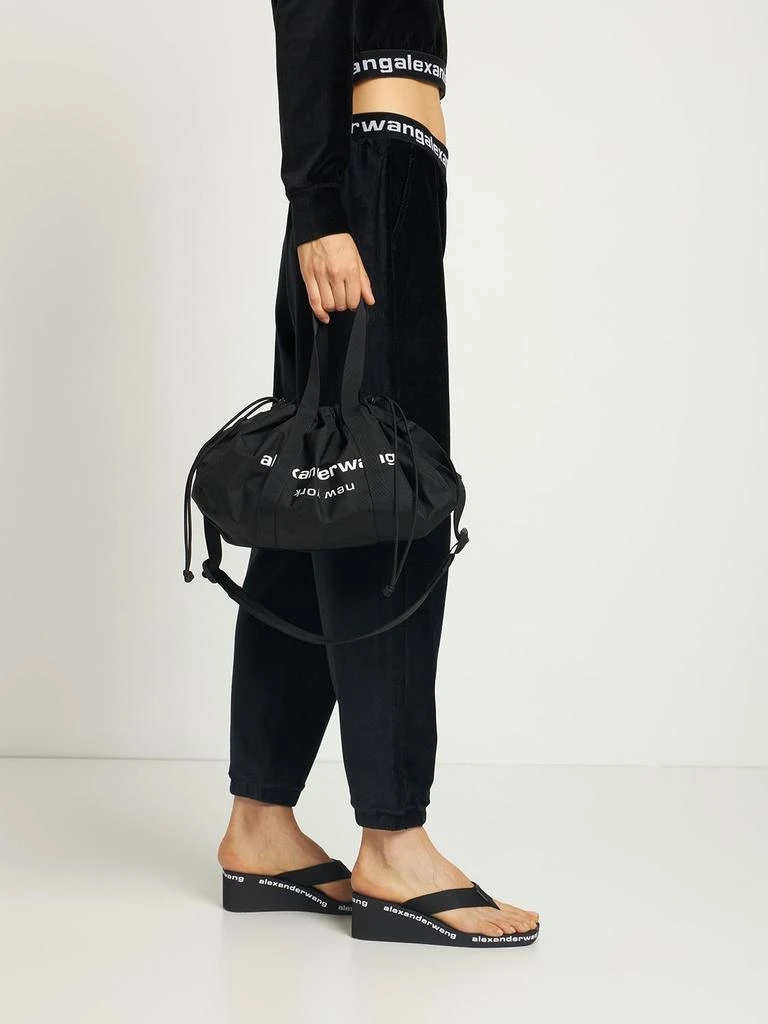 商品Alexander Wang|Primal Drawstring Nylon Duffle Bag,价格¥2901,第2张图片详细描述