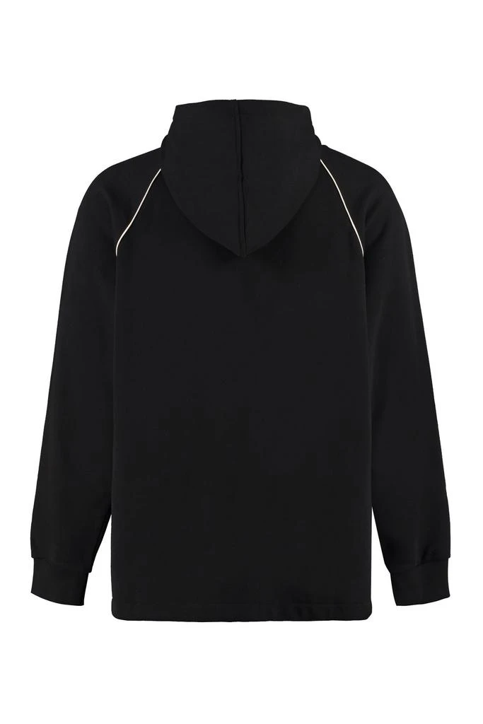 商品Gucci|Gucci Web Half-Zip Hoodie,价格¥8109,第2张图片详细描述