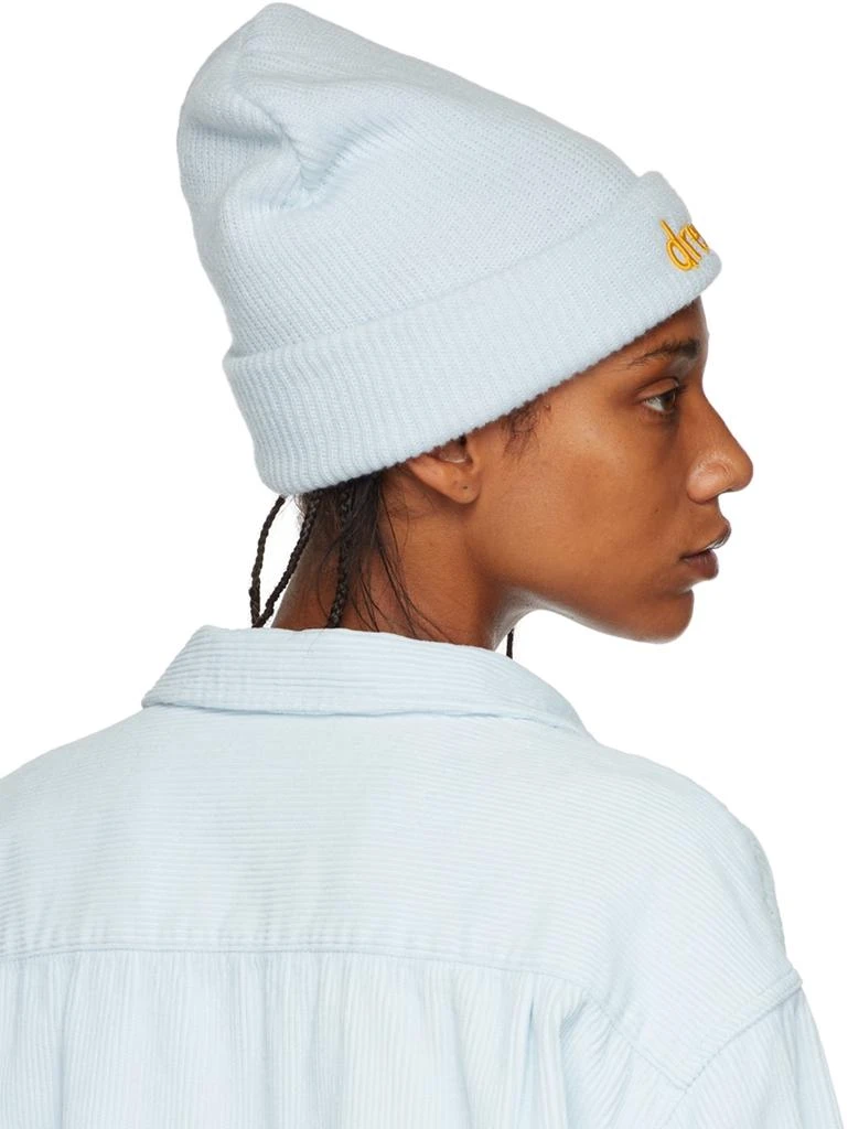 商品Drew House|SSENSE Exclusive Blue Scribble Beanie,价格¥392,第3张图片详细描述