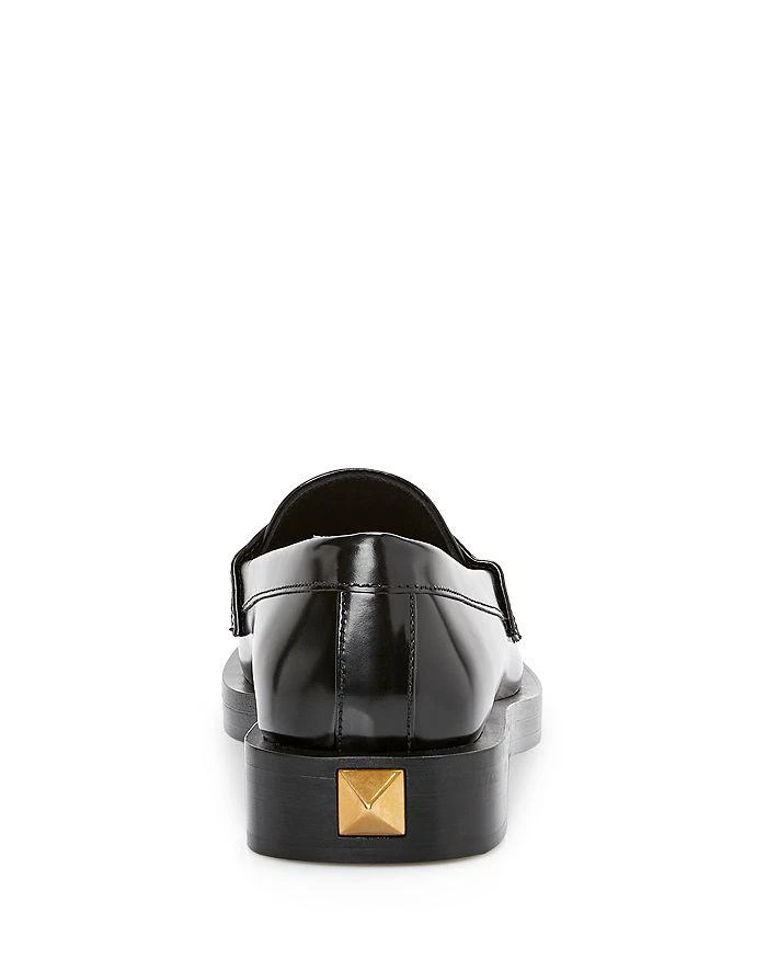 商品Valentino|Women's Roman Stud Moc Toe Loafers,价格¥7191,第5张图片详细描述