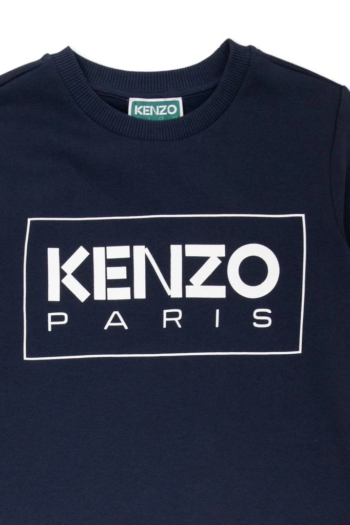 商品Kenzo|Kenzo Kids Logo Printed Crewneck Sweatshirt Dress,价格¥461,第3张图片详细描述