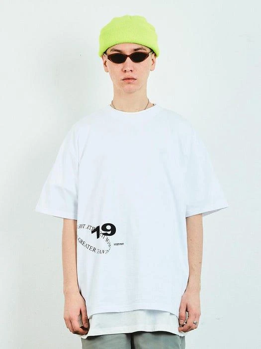 商品LAYER UNION|Loop Lsa  Short sleeve T-Shirt White,价格¥454,第3张图片详细描述