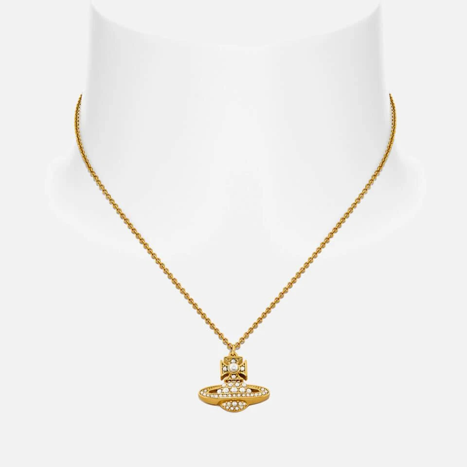 商品Vivienne Westwood|Vivienne Westwood Luzia Bas Relief Gold-Tone Necklace,价格¥1216,第2张图片详细描述