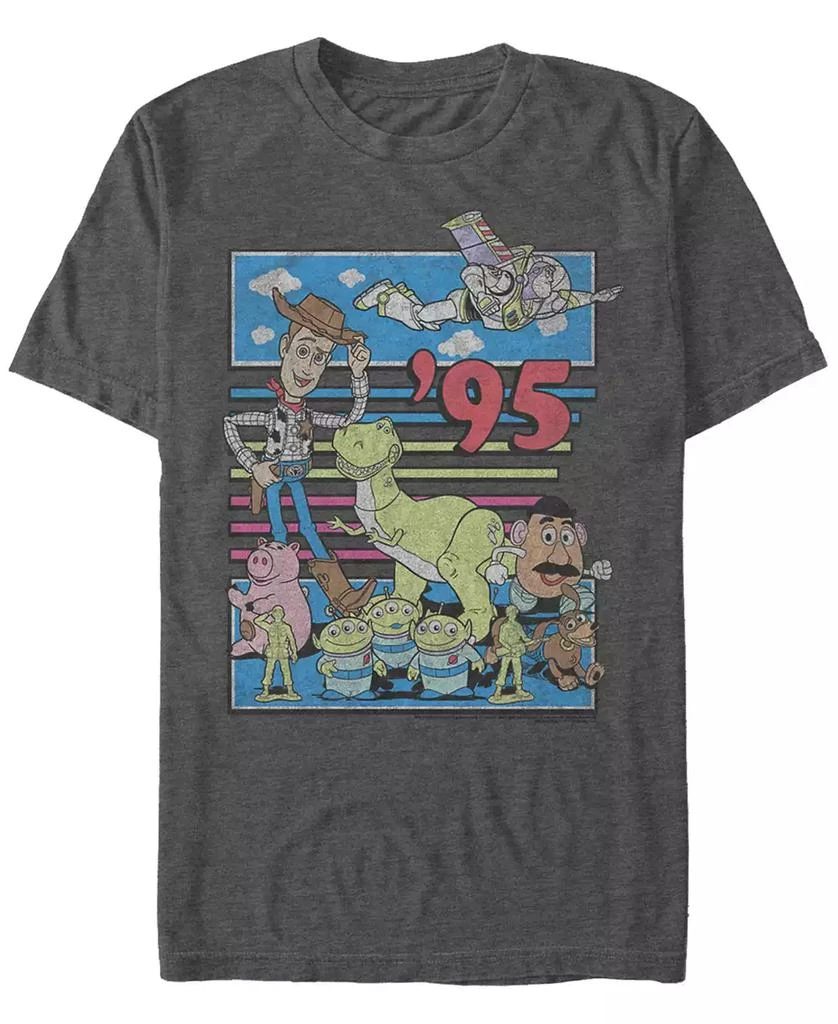 商品Disney|Disney Pixar Men's Toy Story 95 Retro Distressed, Short Sleeve T-Shirt,价格¥188,第1张图片