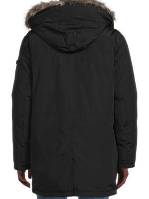 商品Michael Kors|Benson Snorkel Faux Fur Trim Jacket,价格¥1075,第4张图片详细描述