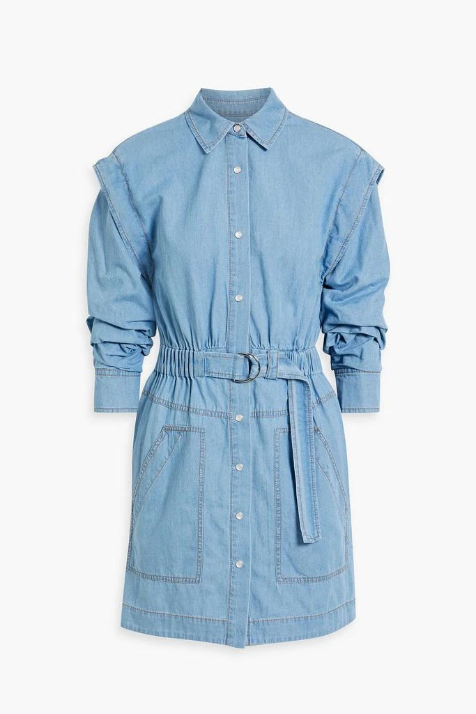 商品Derek Lam|Hadley cotton-chambray mini shirt dress,价格¥1013,第1张图片