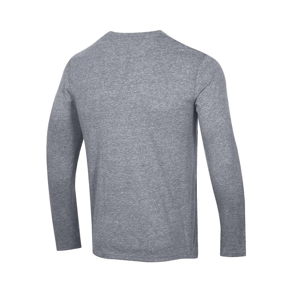 商品CHAMPION|Men's Heather Gray Minnesota Wild Tri-Blend Long Sleeve T-shirt,价格¥295,第2张图片详细描述