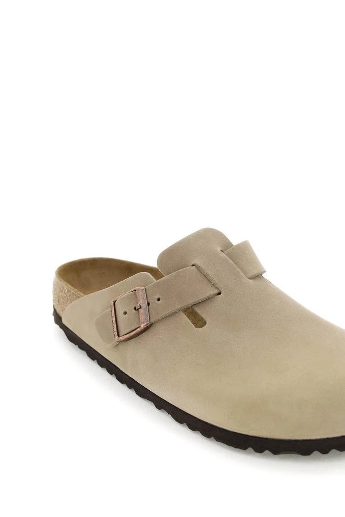 商品Birkenstock|Oiled leather Boston sabot,价格¥625,第4张图片详细描述