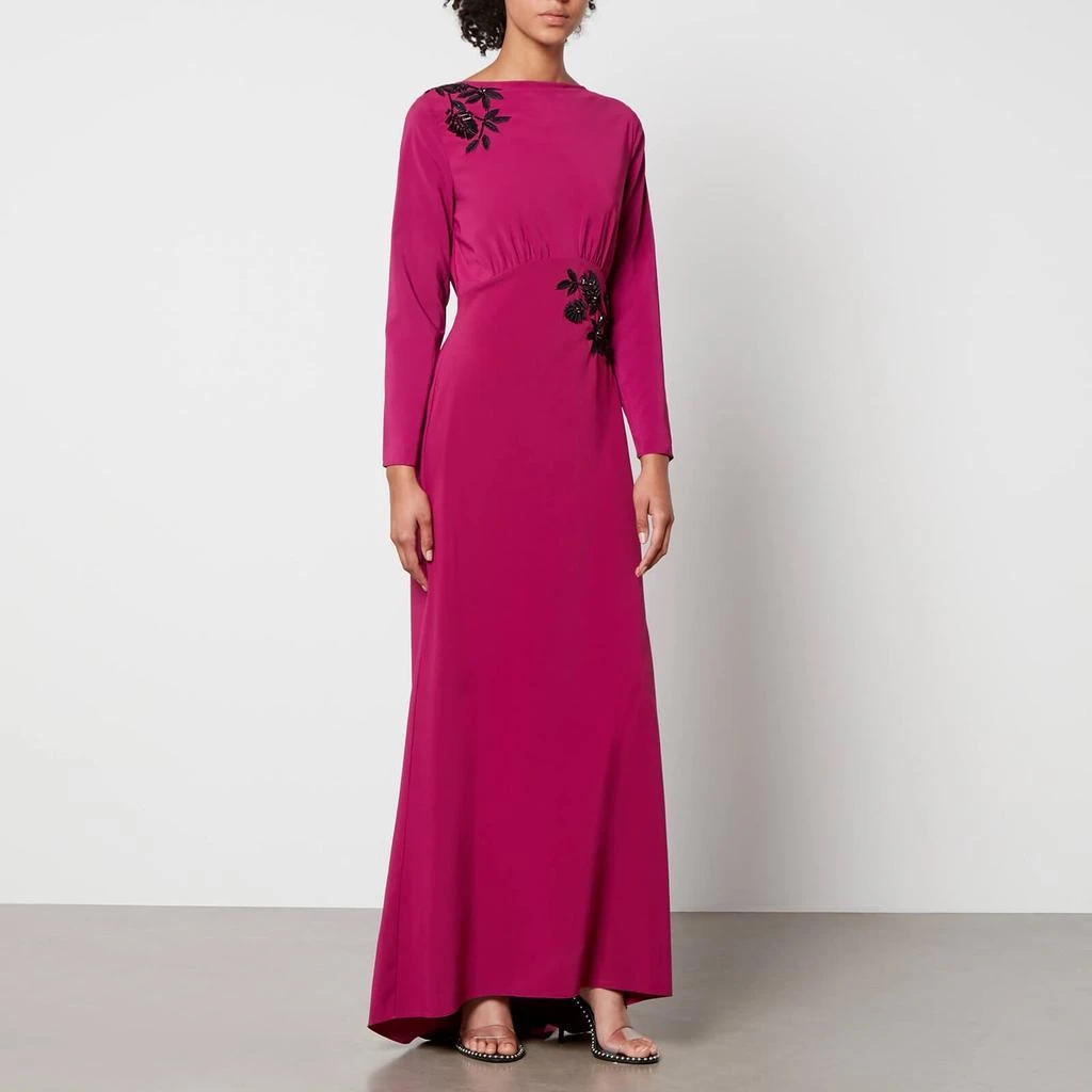 商品Hope & Ivy|Hope & Ivy Eli Crepe de Chine Maxi Dress,价格¥722,第1张图片