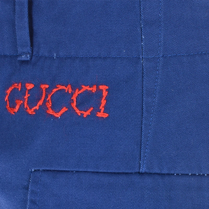 GUCCI 蓝色男士短裤 545613-396H-4204 商品