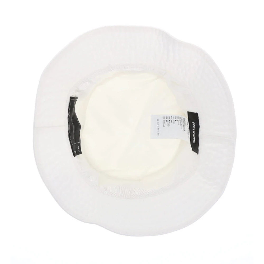 WE11DONE 中性白色方形logo渔夫帽 WD-AH1-21-413-U-WH 商品