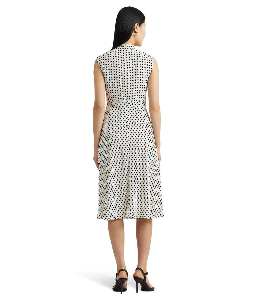 商品Ralph Lauren|Polka-Dot Georgette Tie-Neck Dress,价格¥1100,第2张图片详细描述