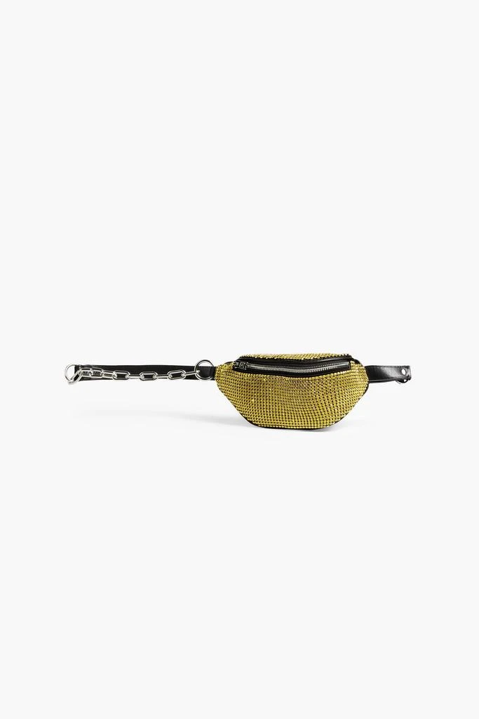 商品Alexander Wang|Attica crystal-embellished leather belt bag,价格¥3334,第1张图片