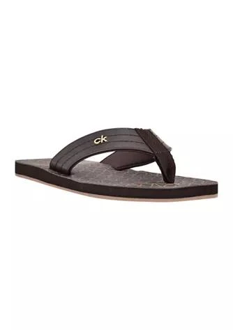 商品Calvin Klein|Klein Destiny Thong Sandals,价格¥178,第1张图片