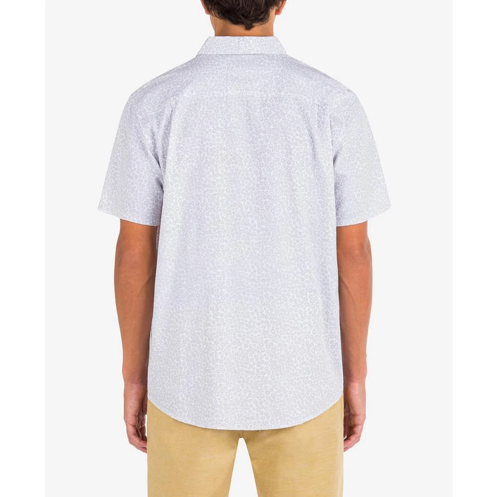 商品Hurley|Men's One and Only Stretch Print Short Sleeve Shirt,价格¥196,第2张图片详细描述