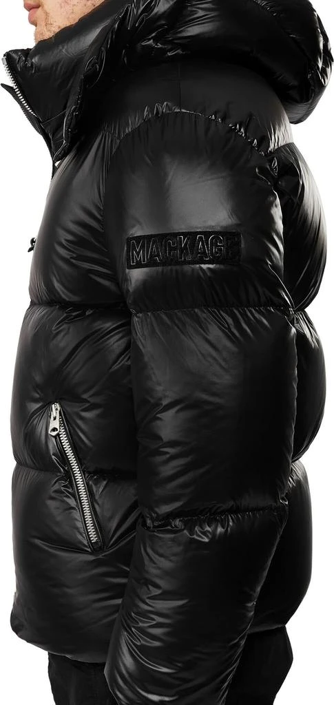 商品Mackage|Kent Lustrous Light Down Jacket with Hood - Men’s,价格¥4638,第4张图片详细描述