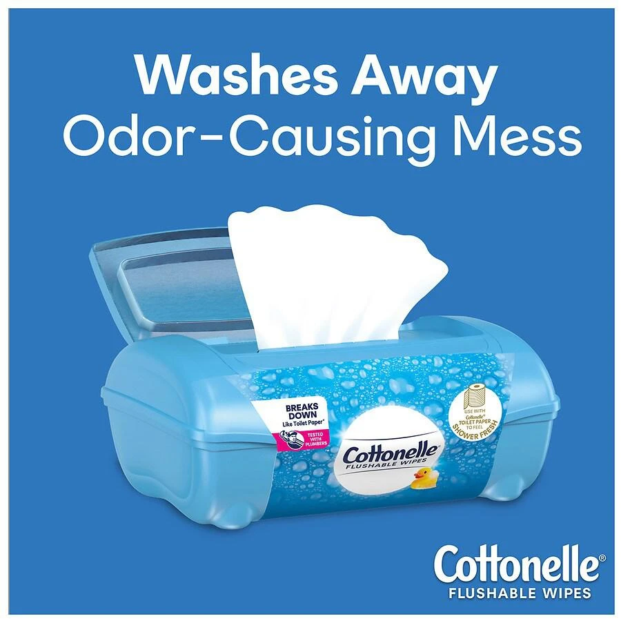 商品Cottonelle|Fresh Care Flushable Wet Wipes,价格¥34,第5张图片详细描述