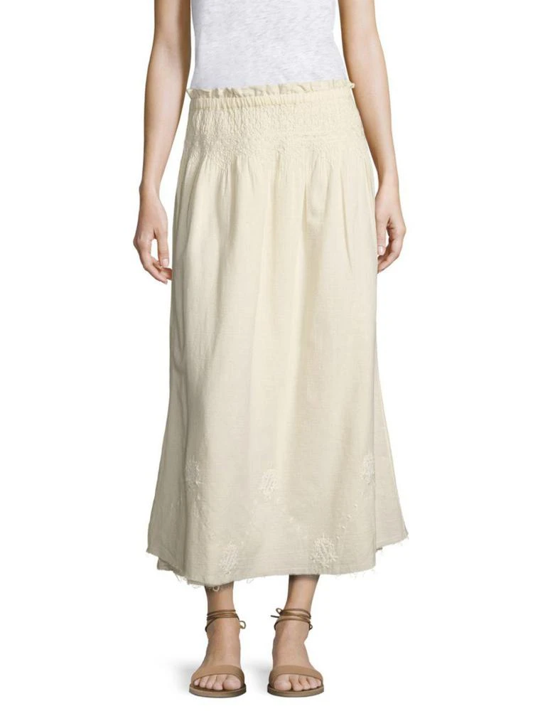 商品Current Elliott|The Rancher Convertible Cotton Dress,价格¥750,第2张图片详细描述