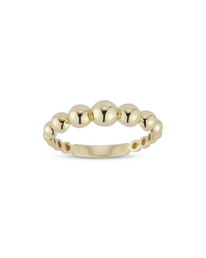 商品Bloomingdale's|Polished Bead Ring in 14K Yellow Gold - Exclusive,价格¥2915,第1张图片