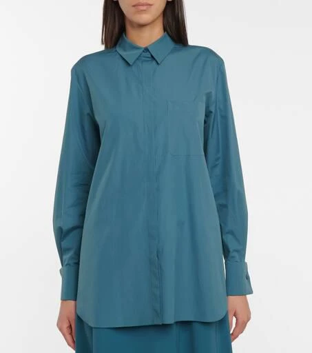 商品Loro Piana|Desiree棉质府绸衬衫,价格¥9150,第5张图片详细描述