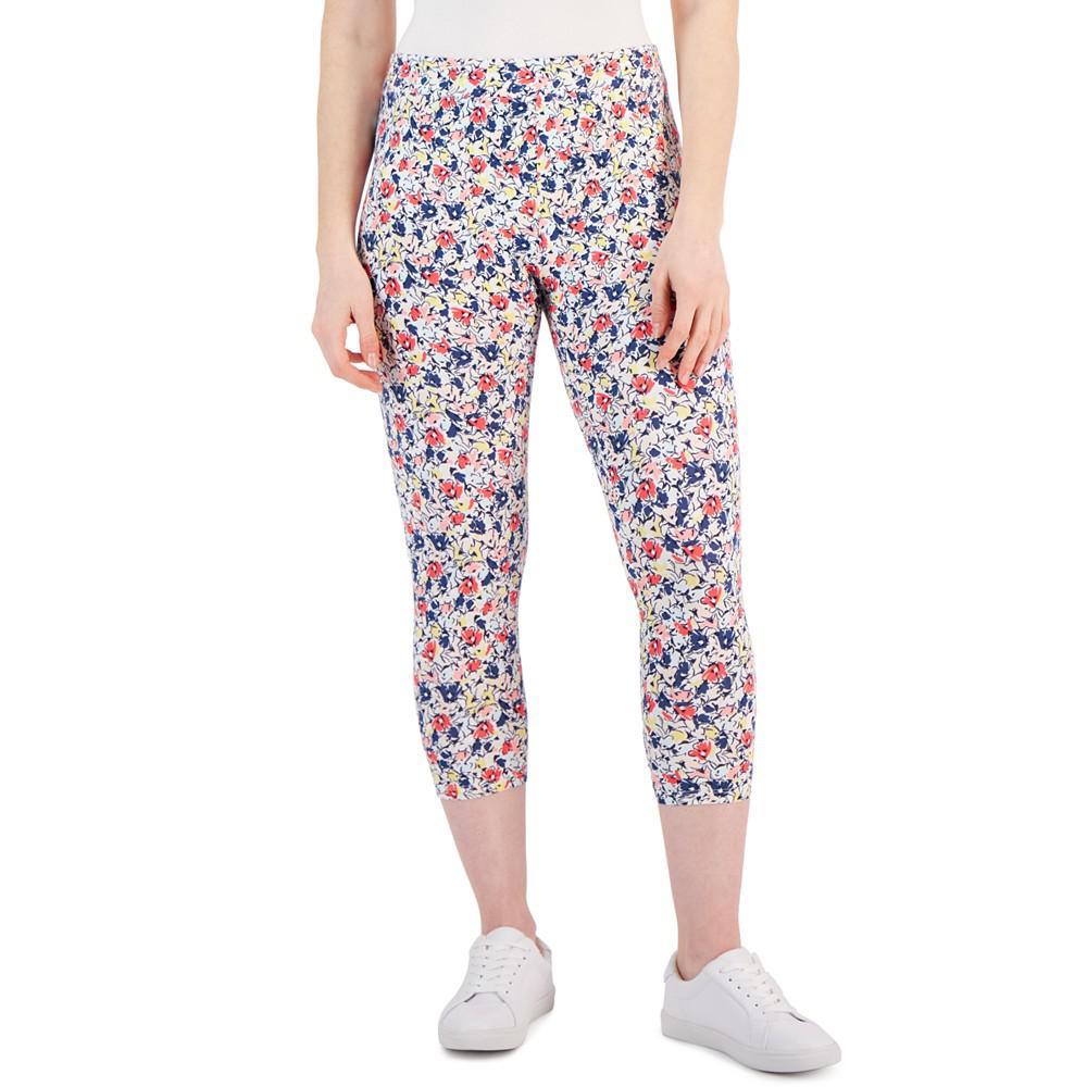商品Style & Co|Petite Floral Capri Leggings, Created for Macy's,价格¥40,第1张图片