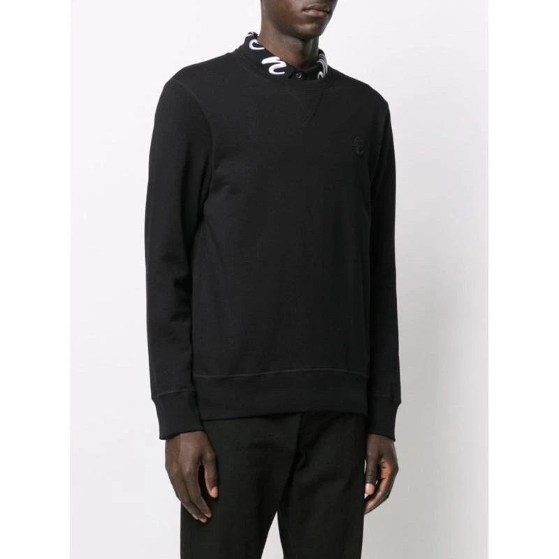 ALEXANDER MCQUEEN 亚历山大·麦昆 男士黑色棉质卫衣/帽衫 575467-QNX43-1000 商品