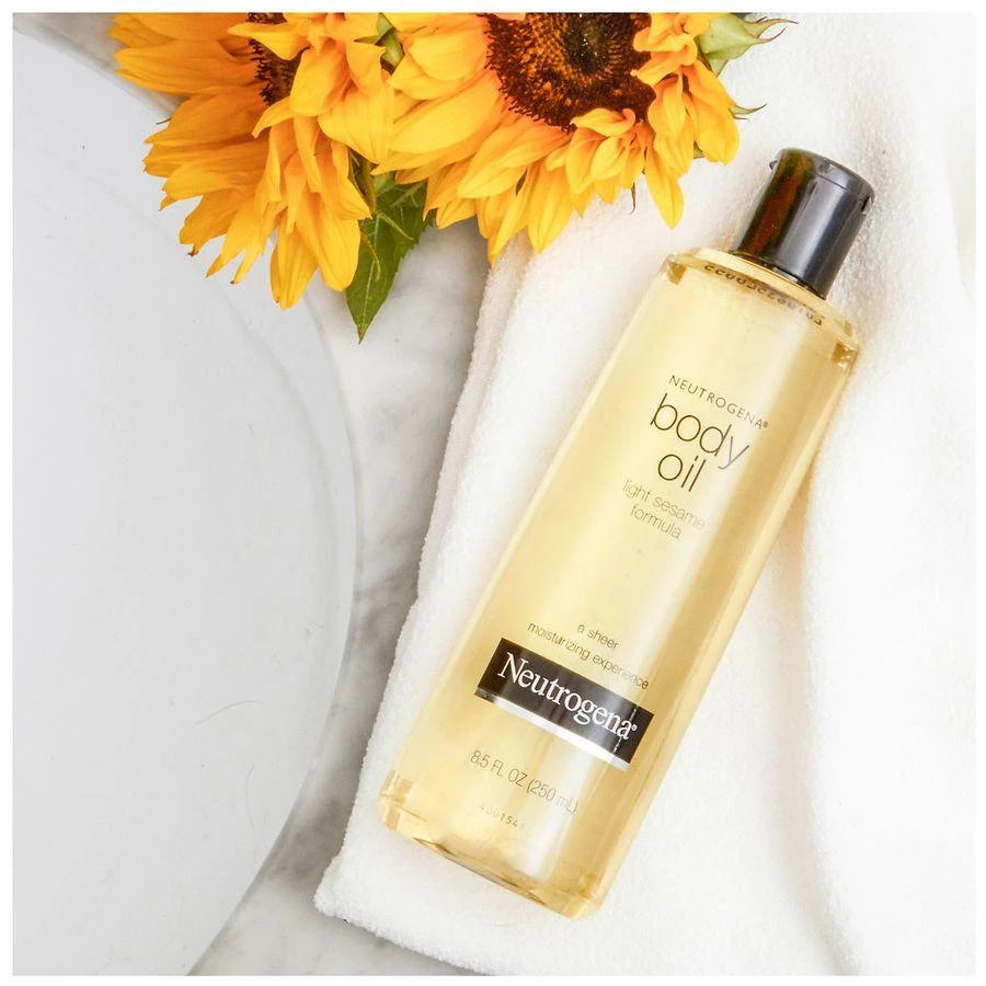 商品Neutrogena|Moisturizing Light Sesame Body Oil Fragrance-Free,价格¥111,第2张图片详细描述