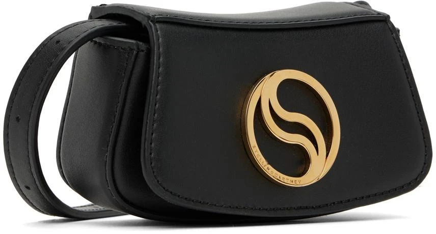 商品Stella McCartney|Black Small S-Wave Bag,价格¥1748,第2张图片详细描述